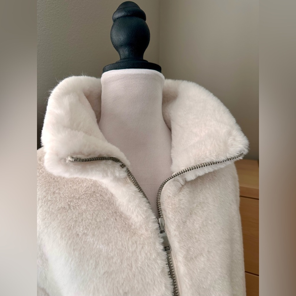 Cozy White Fleece Pullover